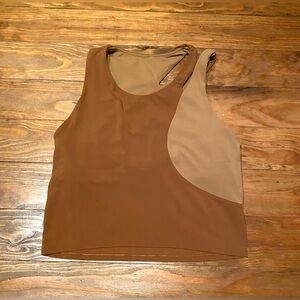 Lululemon sleeveless two tone tank top size small